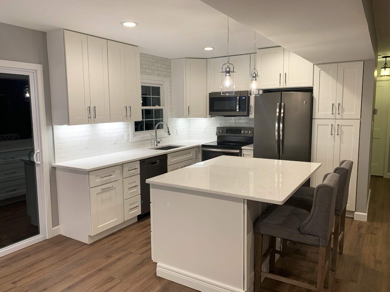 white kitchen remodeling idea inspiration